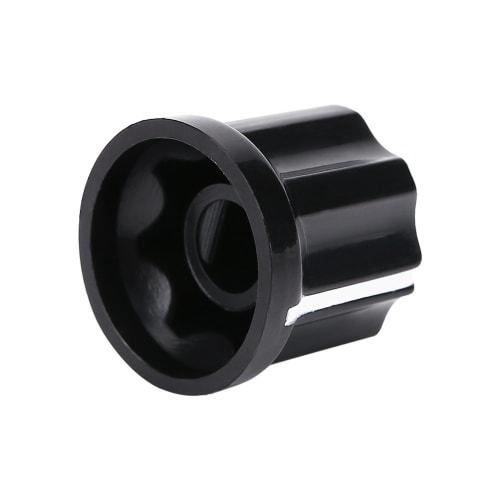 Set of 10 Adjustable Volume Control Knobs, Rotary Button Potentiometer Control Knobs with D-Shaped Shaft Caps for Electric Guitars and Basses