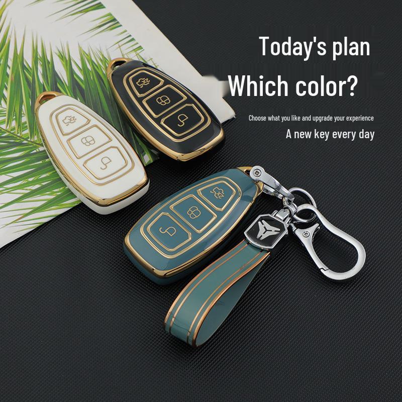 Премиальный креативный чехол для автомобильного ключа для Ford EcoSport, Kuga, Fiesta и Focus PE Bag