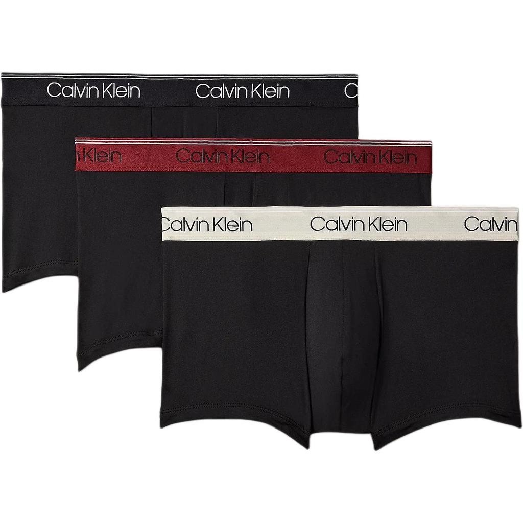 Calvin Klein Minimalist Comfortable Low Rise Boxer Briefs European Version 3 Pack Men Underwear 000NB2569A-Q84