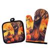 MDNG Halloween Thickened Oven Mitt