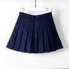 Gonna a pieghe scozzese a vita alta da donna Gonna corta da donna Gonna a trapezio alla moda Mini gonna da tennis casual