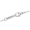 TIFFANY&Co. Ribbon Box Lock Necklace Silver925 15.6g Women Used