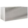 Plant Pot Silver 62x30x29 cm Stainless Steel