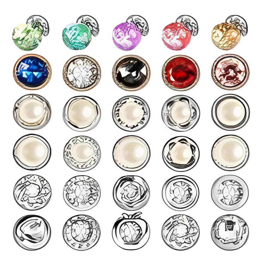 

1 комплект, сменная пуговица для рубашки, свитера, блузки, пальто, шляпы, стразы, металлические пуговицы, брошь, значок, шитье colorful