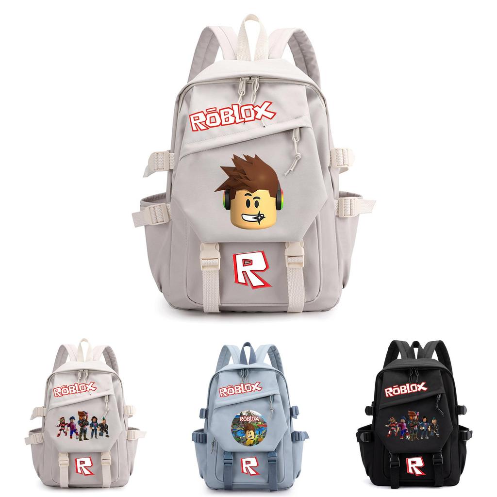 Roblox Backpack For Teens With Oxford Fabric Casual School And Travel Bag