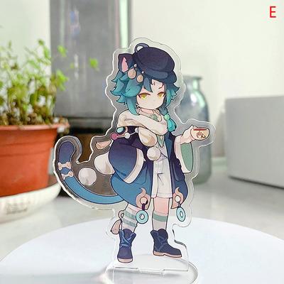 Stang For Game Genshin Impact  Stand Plate Anime Cartoon Cosplay Figure Character Acrylic Prop