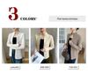 Women's High-End Cashmere Stand Collar Jacquard Zipper Cardigan Sweater - Autumn/Winter Loose Style.