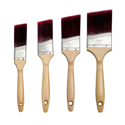 Paint Paint Hard Paint Angled Brush Brush, 1.5/2/2.5/3 Inch, Brush, Water-Based Paint, Brush, Value, Multi-Purpose (7522/7523/7524/7525)