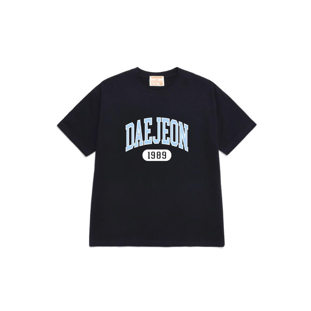 Aillaendeupeulojegteu City Daejeon Classic T-Shirt - Navy [Daejeon] Navy/2