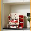 Multifunctional Stationery Storage Box Drawer Organizer Multigrid Desktop Organizer Office Table Hole Board Jewelry Hanging Rack