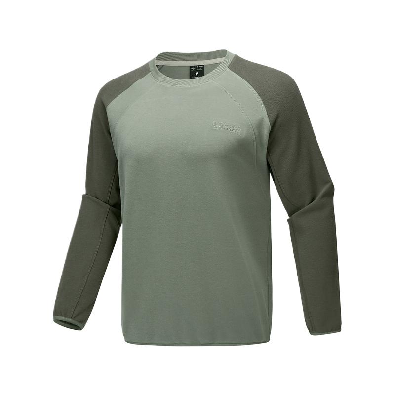 Skechers Simple Comfortable Versatile Casual Long Sleeve T-Shirt Men tops P425M111-04YD S