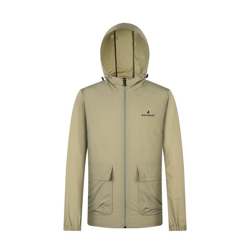Navigare Men's Hooded Outdoor Sun Protection Jacket