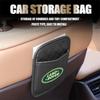 Leather Car Storage Pocket Seat Back/Door/Center Console Organizer for Land Rover Discovery Freelander 3 SVR L320 L330 Evoque Defender Range Rover