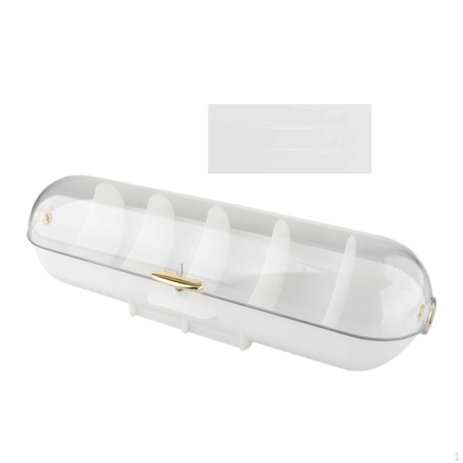 

Инновационное решение для хранения носков и нижнего белья с разделенными отделениями White