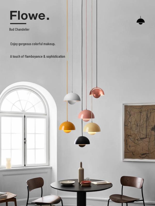 Nordic Minimalist Danish Bud Pendant Lamp for Bar, Restaurant, Bedroom, or Study