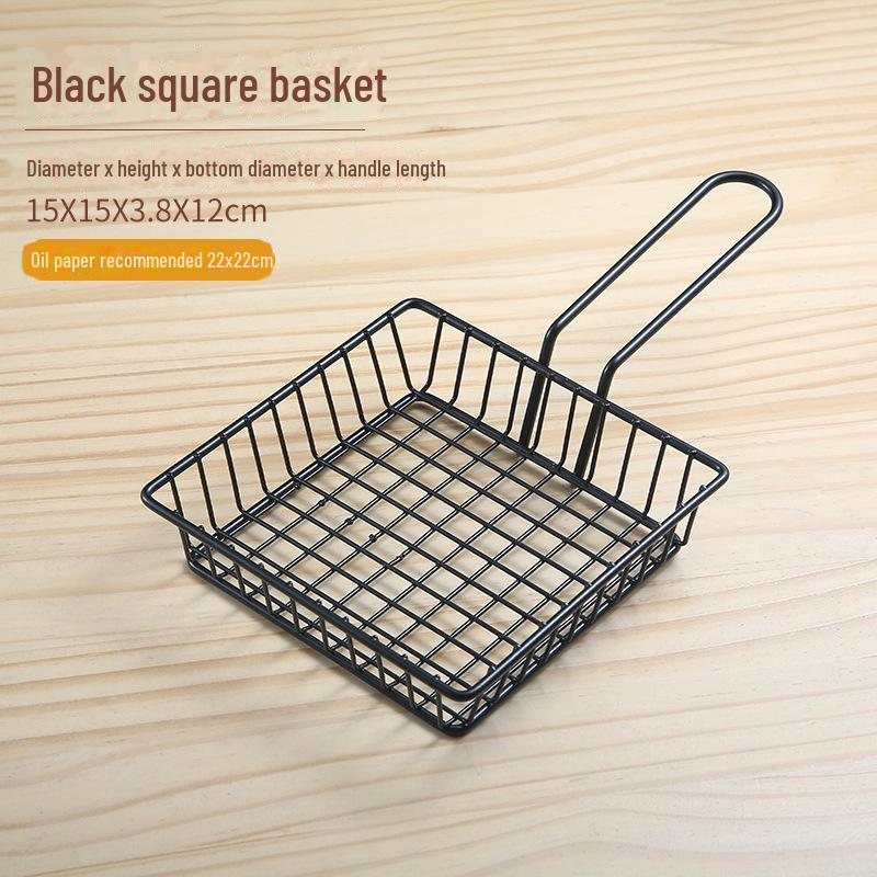 Creative Snack Basket: French Fries, Chicken Wings, Fried Chicken, Bread, and Bar Snack Holder