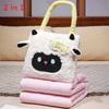 Mellow Sheep Plush Cushion With Handles For Lounge Bed Sofa And Office Nap