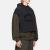Fear of God Essentials Nylon Fleece Hooded Sweater Ink/Jet Black Men Tops 202SP244320F