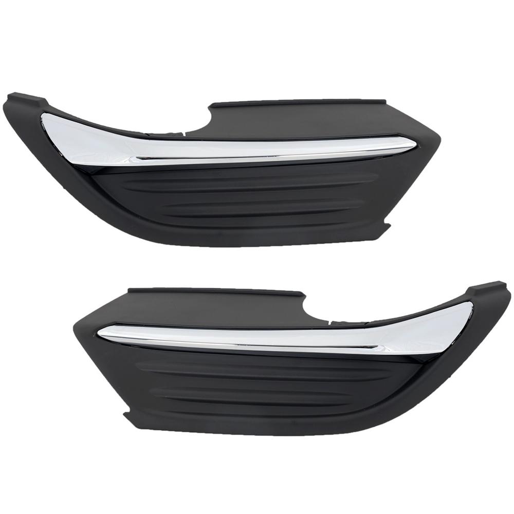 

Накладки на бампер для Honda Accord 2018-2022 годов, задние, со стороны водителя и пассажира, грунтованные