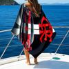 Flumi-nense Mandala Pattern Printed Beach Towel, Super Soft Microfiber, Perfect Gift Birthday, for Pool, Beach, Travel, for family and friends