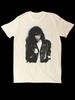 Retro 70s Punk Girl PATTI SMITH Shirt Short Sleeve White Unisex S-4XL CC1866