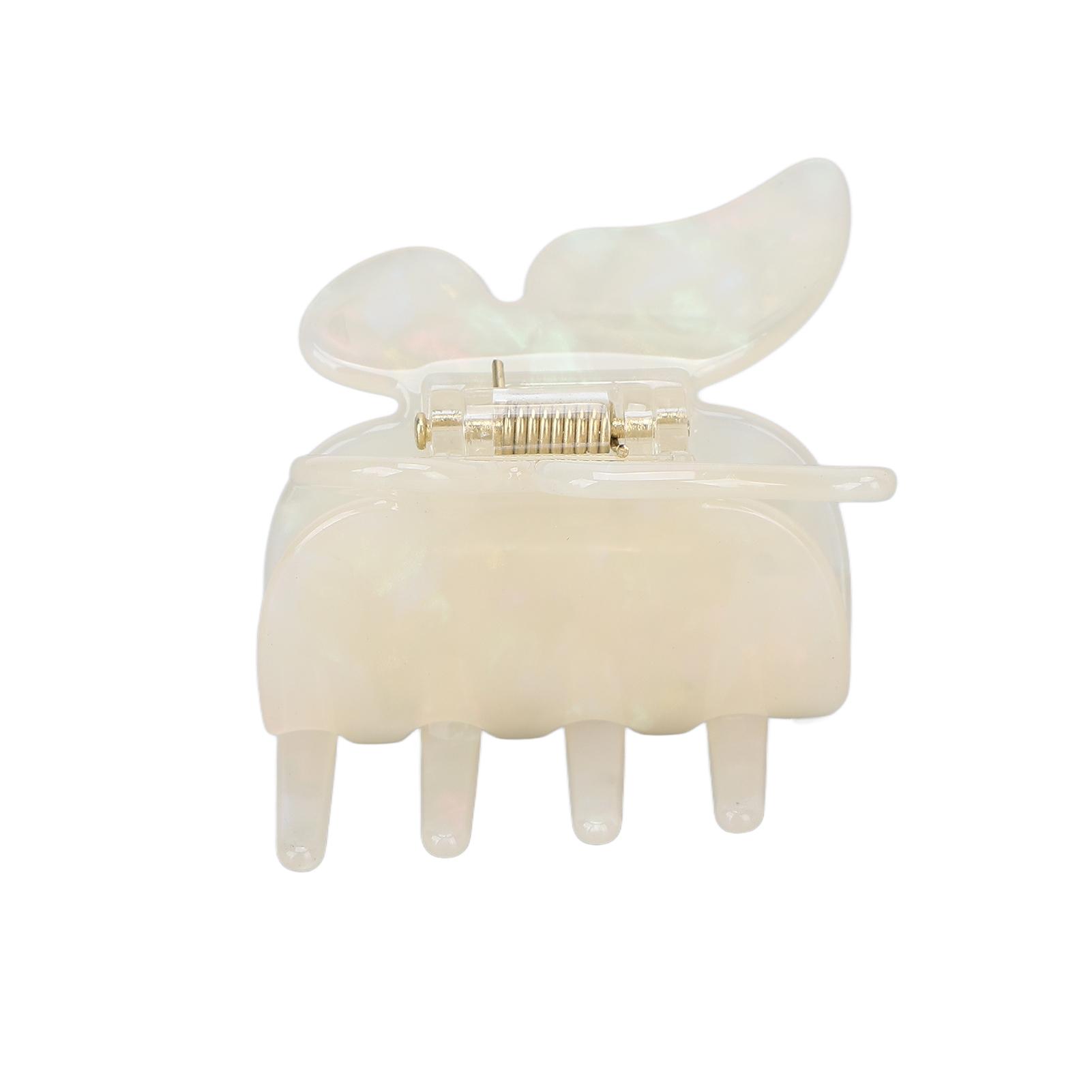 

Заколки-крабы для волос, женские зажимы для волос, декоративные аксессуары для укладки волос White