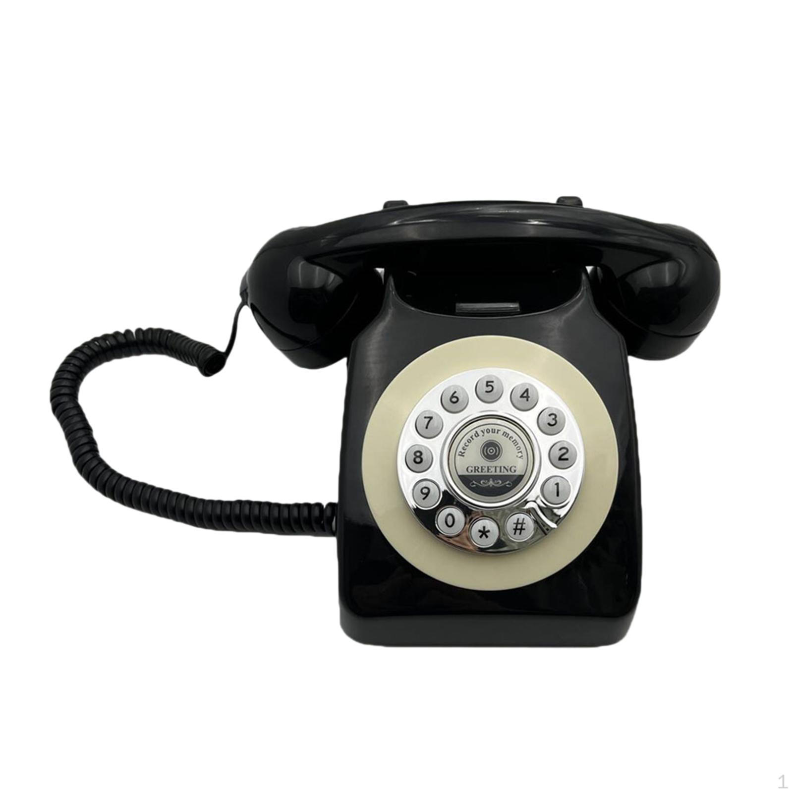 

Аудио гостевая книга Телефон Настольный телефон для пенсионных вечеринок Подарки на годовщину