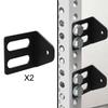 2 Pieces Squat Rack Fixing Wall Panels Workout Equipment Attachments Heavy Duty Accessories for