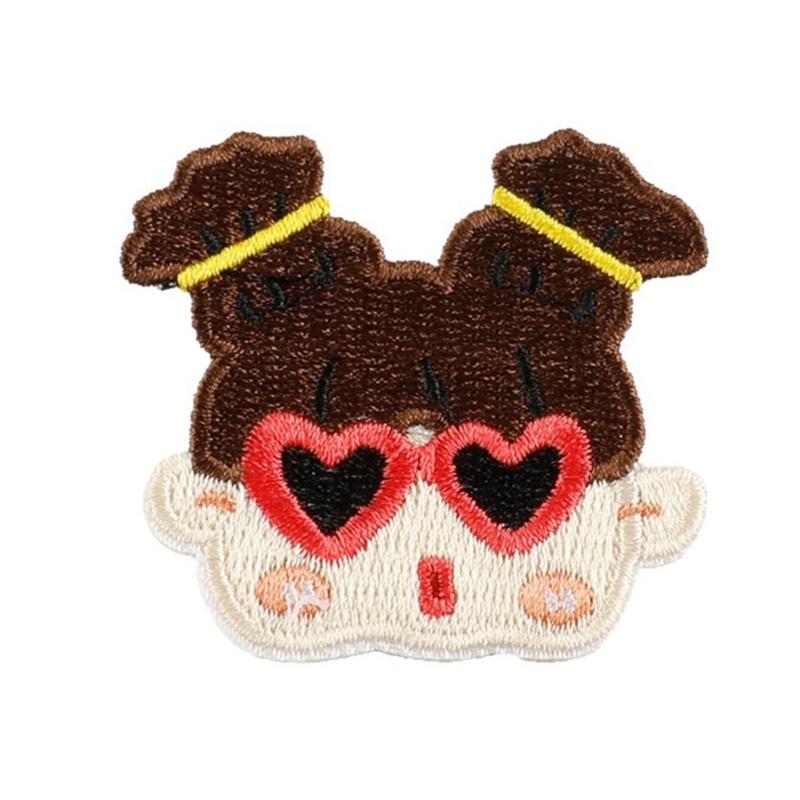 Pack Of 10 Embroidery Patches For Clothing DIY With Creative Designs No Sew Iron On Application Fabric Decors