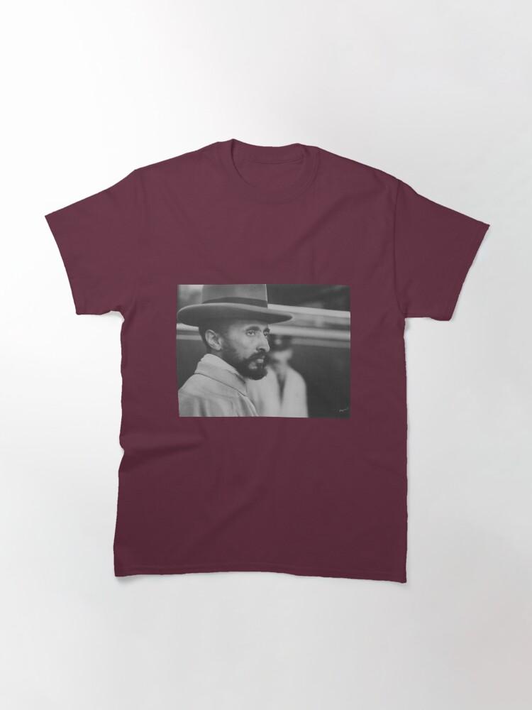 Burning Spear Haile Selassie in Geneva - Stoic and Solid Classic T-Shirt