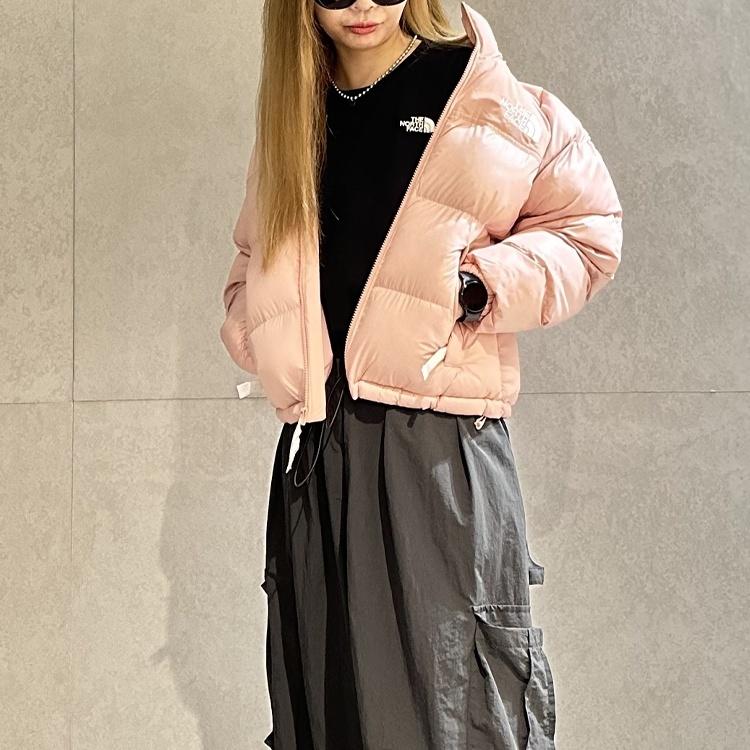 The North Face W'S Nuptse On Ball Jacket Pale Pink Korea Version Women's NJ3NP85C