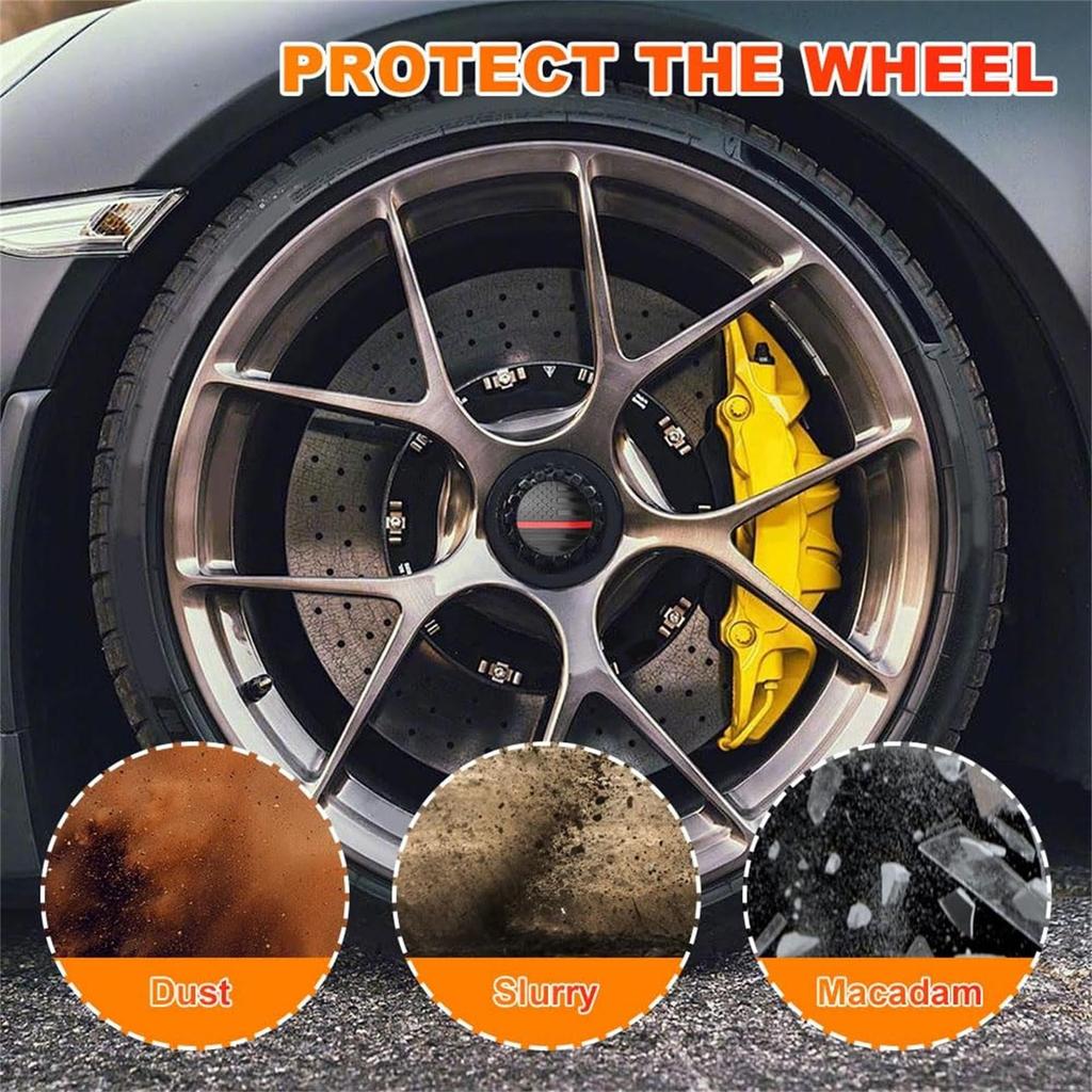 Gevrkjenp Flag Wheel Center Cover, Hub Wheel Center Sticker - 4 Pcs Aluminum Alloy