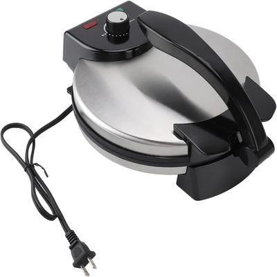 Nastavitelná teplota Elektrický lis na tortilly Nepřilnavý povrch Stroj na chapati Kuchyně