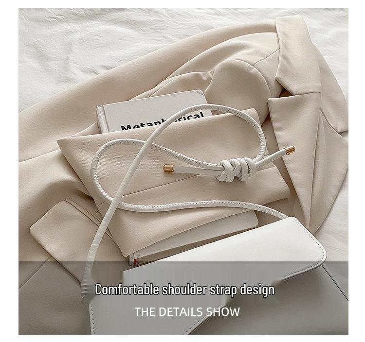 Sac à rabat bandoulière polyvalent pour femmes, nouveau style: Sac à main carré compact et élégant pour le travail et les déplacements