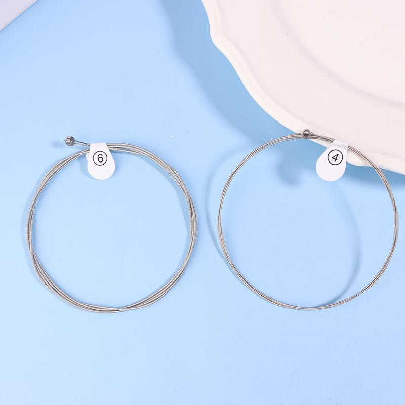Deg-009 Electric Guitar Strings Steel Core Surface Coating Nickel Long Life Electric Guitar Stringed Parts Accessories