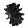 Chimney Brush 100/150/200mm Nylon Brush Head Dryer Vent Cleaning Brush Chimney Lint Remover Bristle Head Fireplace Cleaning Tool