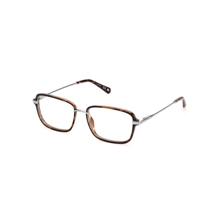 Lunettes De Vue Guess GU50099 54/17/145 052 Dark Havana INJECTED FRAMES MAN Guess GU50099 Dark Havana Eye Glasses 54 17 145