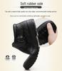 Men's 2026 Winter High-Top Casual Leather Shoes - Warm & Comfortable Korean Style Trendy Sneakers
