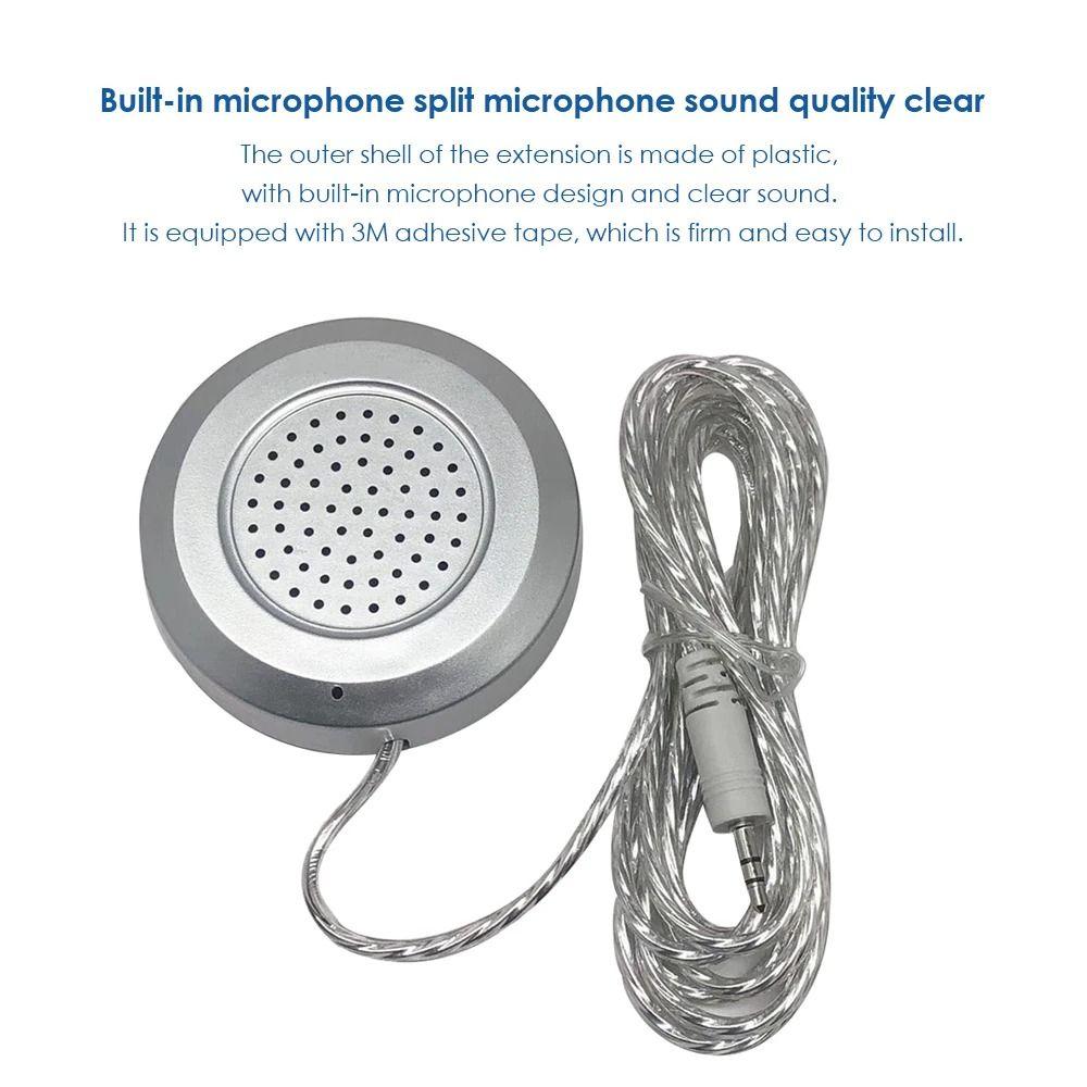 Noise-Free Counter Speaker System Wired Microphone Interphone System  Office Window