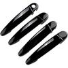 Car Door Handle, Gloss Black Car Exterior Door Handle Covers Trims Compatible for BMW 1 3 Series E87 E90 E91 E92 E93 F30 X1 X2 X3 X4 X6 Auto