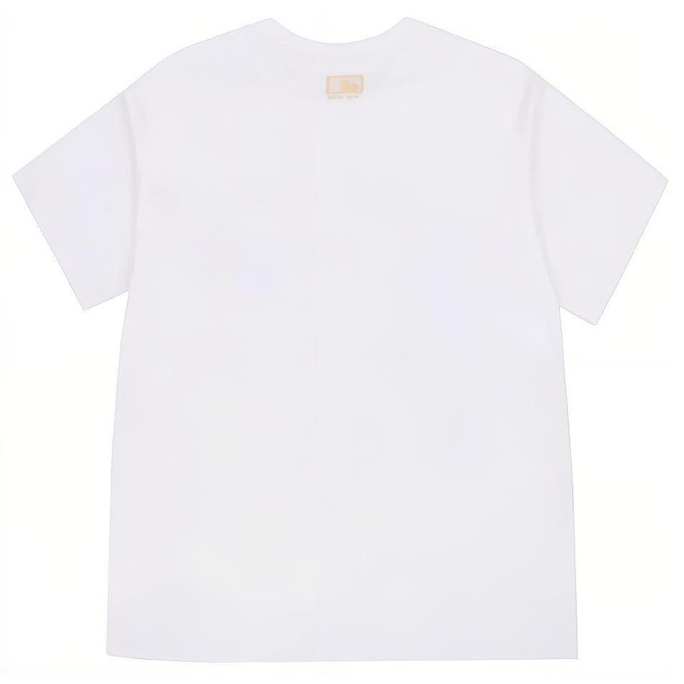 New MLB Old Flower T Shirt Unisex White 31TSM2941-50W