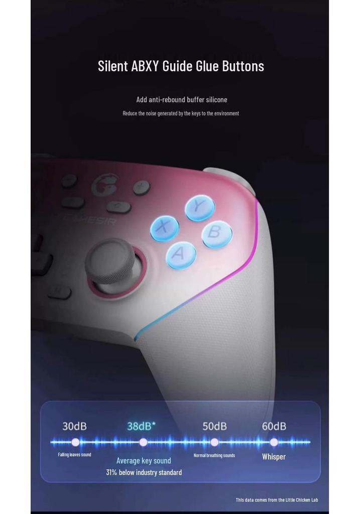 GameSir Supernova Wireless Game Controller for Switch, Steam, and PC.
