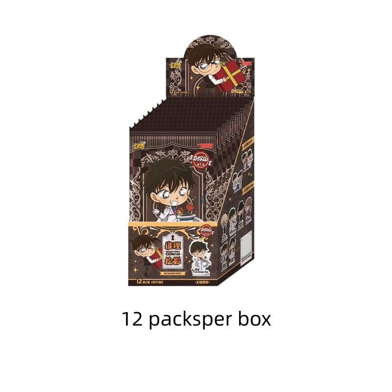 Official Authentic Detective Conan Drawing Cute Detective Series Cards Anime Peripherals Collection Toys Gifts