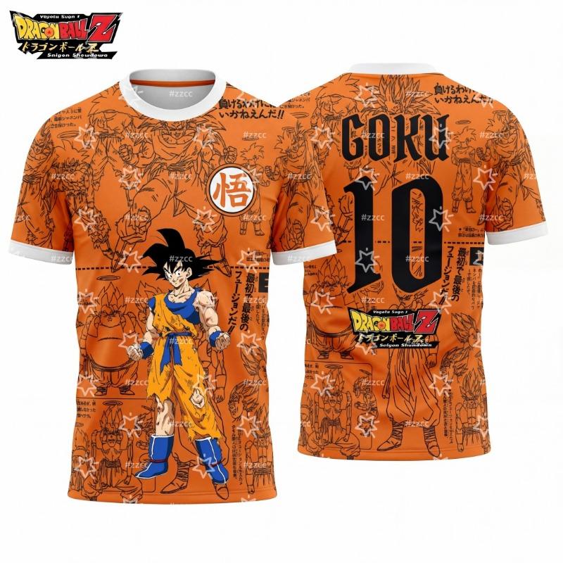 Saint Seiya 3D Harajuku Hoodie Short Sleeve Top Hip Hop Anime Men's and Women's T-shirt