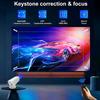 P30 Portable 720P Android Bluetooth Projector with Ultra Clear Image and 4K Support, WiFi Enabled.