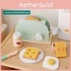 Holzspielküche Spielzeug Brotbackautomat Für Kinder Fantasievolles Kochen Und Eltern-Kind-Interaktion