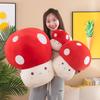 New Mushroom Head Throw Pillow Doll Plush Toy Bed Doll Sleeping Doll Children's Birthday Gift