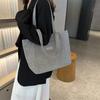 Women's bag corduroy new shoulder bag fashionable large-capacity bag personality