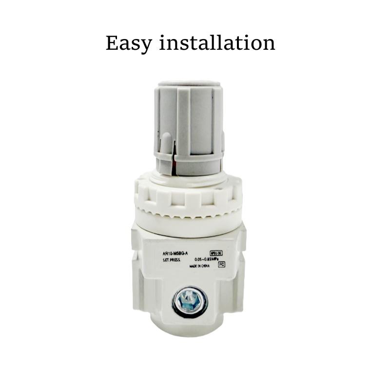 AR10-M5BG-A AR10~60-B Series Pressure Reducing Valve Hose Pressure Regulator AR3000 Compressor Air Filter Regulator Lubricator