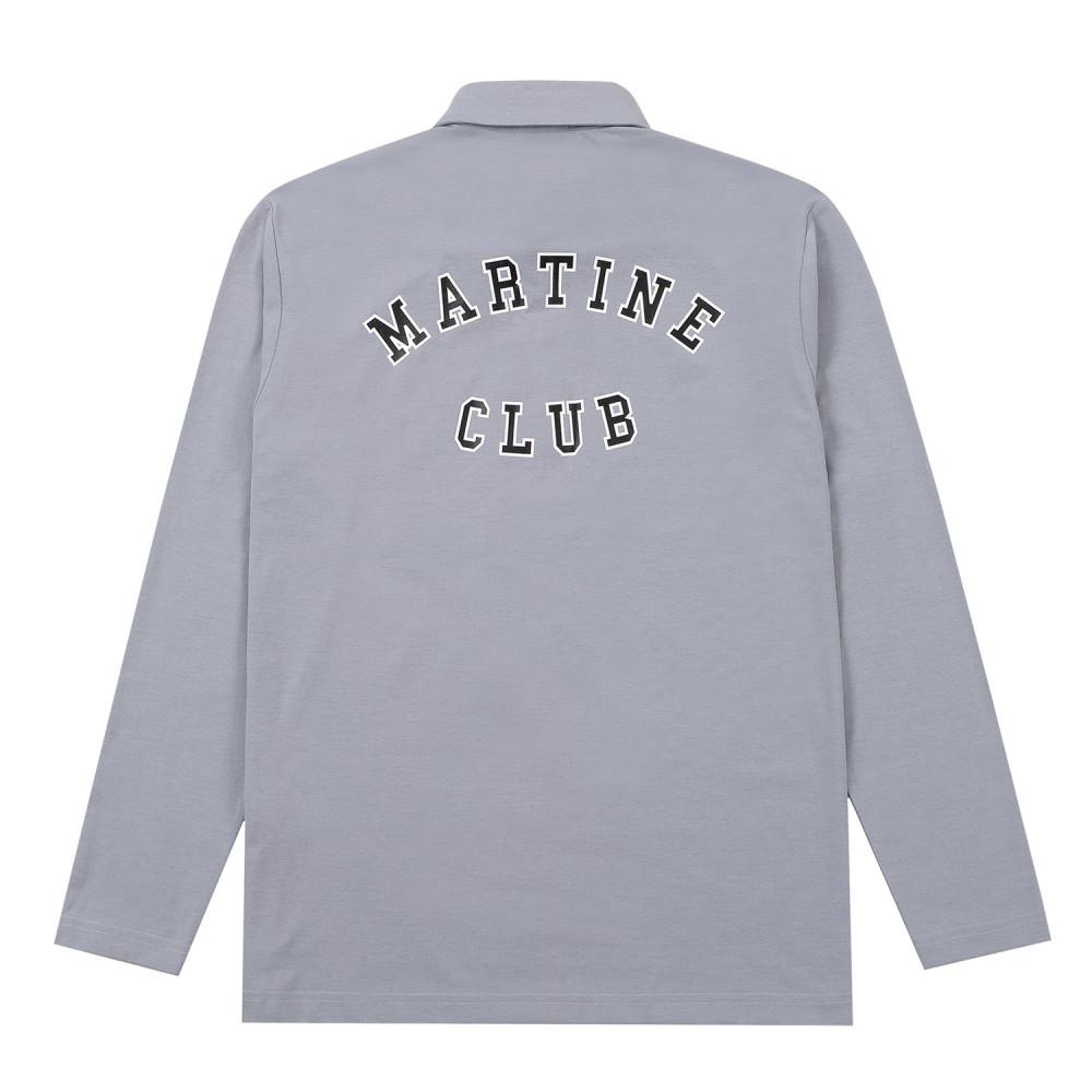 MARTINE GOLF Martine Club Basic Polo Shirts_Grey (Men)